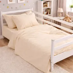 Дитяча постільна білизна JUNIOR Poplin Line Sandy (2200012795798)