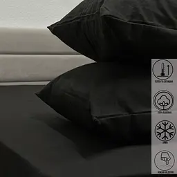 Наволочка Ecotton Super Soft SB-184 фланель Black 50х70 см (24432) - мініатюра 2