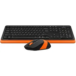 Комплект (клавіатура + миша) A4Tech Fstyler FG1010 Black/Orange [114624] - мініатюра 4