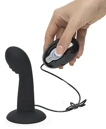 Анальна пробка з вібрацією Vibrating Silicone Plug Orion 588237 87782 - мініатюра 5