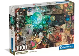 Пазл Clementoni High Quality Collection: Робоче місце алхіміка (High Quality Collection - Fantasy Maleficium Puzzle - 1000 pcs.), 1000 ел. (37110)