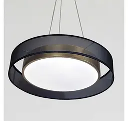 Підвісний круглий LED-світильник Artlight 2003/X4 чорний із золотим сатином та трьома режимами світла - мініатюра 4