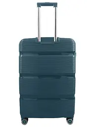 Валіза велика Milano bag 0307 поліпропілен Морська хвиля - мініатюра 3
