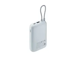 Зовнішній акумулятор (павербанк) Xiaomi 10000mAh 22.5W (Integrated Cable) (BHR9073GL) блакитний - мініатюра 2