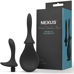 Анальний душ із двома насадками Nexus Anal Douche SET 260 ml - мініатюра 6