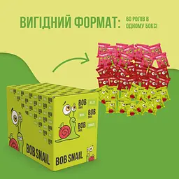 Натуральні фруктові та фруктово-ягідні цукерки Bob Snail в асортименті 600 г (10 г х 60 шт.) - мініатюра 3