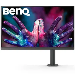 Монітор TFT 27" BenQ PD2705UA, IPS, 4K UHD, 99% sRGB, HDMI, DP, USB-C, USB-hub, HAS, колонки, темно-сірий (9H.LKDLA.TPE) - мініатюра 8