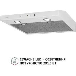 Витяжка пласка Perfelli RINCI 6CWX Bianco - мініатюра 3