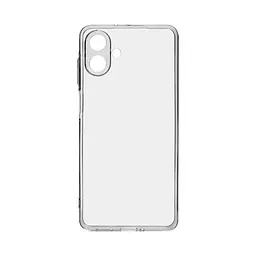 Прозрачный чехол для Samsung Galaxy A07 4G (A075) с защитой камеры, тонкий, силиконовый, бесцветный, ударопрочный, противоударный бампер с закрытой камерой, ArmorStandart (ARM86531)