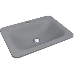 Умивальник Miraggio California mirastone gray 0000387, Сірий