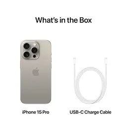 Смартфон iPhone 15 Pro 512GB Model A3102 Grade A Seller Refurbished Natural Titanium - мініатюра 8