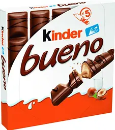Шоколадні батончики Kinder Bueno 5 шт, 107.5 г - мініатюра 2
