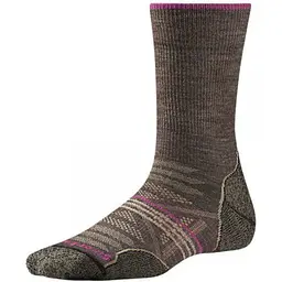 Шкарпетки Smart Wool Wm's PhD Outdoor Light Crew S Taupe (1033-SW 01311.236-S)