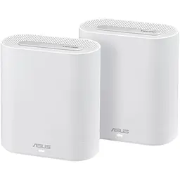 ASUS Маршрутизатор ExpertWiFi EBM68 2PK white AX7800 3xGE LAN 1x2.5GE WAN 1xUSB3.2 WPA3 OFDMA MESH