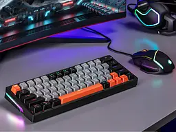 Клавіатура Tracer GameZone Evo1 Hot SWAP 63 RGB Grey (TRAKLA47297) - мініатюра 4