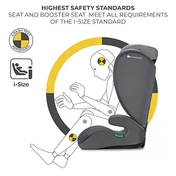 Автокрісло Kinderkraft i-Spark Grey (KCISPA00GRY0000) - мініатюра 11