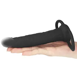 Насадка для двойного проникновения - Silicone Fantasy Double Prober Black Love Toy 66-LV2614 22612 - мініатюра 2