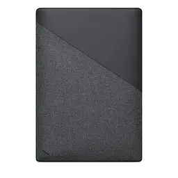 Чохол для ноутбука Native Union Stow Slim Sleeve Case Slate for MacBook Pro 13" M1/M2/MacBook Air 13" M1 графітовий (STOW-MBS-GRY-FB-13) - мініатюра 2