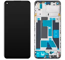 Дисплей Realme 9 4G OLED чорний + рамка!