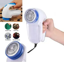 Машинка для видалення ковтунців Lint Remover JTY-2018 220В 5Вт Біло-блакитний (2104618611) - мініатюра 7