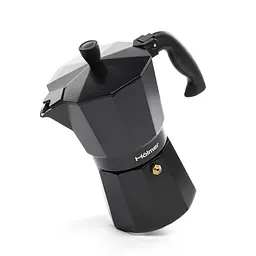 Гейзерна кавоварка Holmer CF-0450-B Black Moon 450 мл чорна (CF-0450-B Black Moon) - мініатюра 4