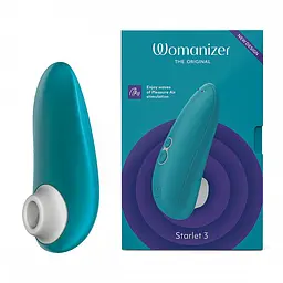Стимулятор Womanizer Starlet 3 + Лубрикант 50 мл в подарок Вакуумный клитора - миниатюра 9