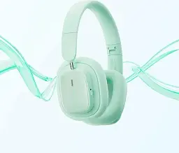 Бездротові навушники Baseus Bowie H1i Noise-Cancellation Wireless Headphones A00050402633-00 Green - мініатюра 6
