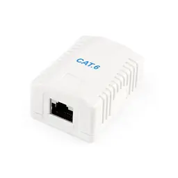 Комп'ютерна розетка Cablexpert RJ45x1 FTP, cat.6 (NCAC-1F6-01) - мініатюра 1