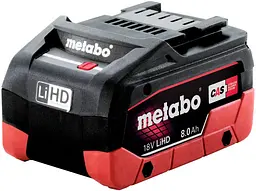 Акумулятор LIHD 18В 8А·год 0.98кг Metabo hoz0014374
