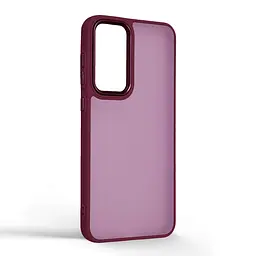 Противоударный чехол для Samsung Galaxy A36 5G, Frame, бордовый, панель-накладка, термополиуретан TPU + поликарбонат PC, защита всего корпуса, защита кнопок и камеры, устойчив к деформациям, ArmorStandart (ARM84814) - мініатюра 2
