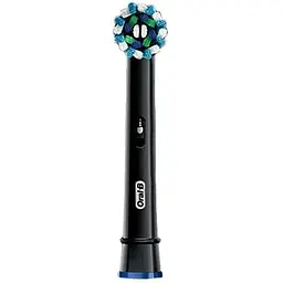 Насадка для зубної щітки Oral-B EB50BK Cross Action 2 шт. Black [72059] - мініатюра 3
