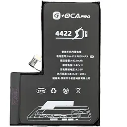 Акумулятор iPhone 15 Pro Max 4422mAh, оригінал G+OCA PRo