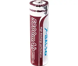 Батарейки акумулятори пальчикові на 5800mAH акумуляторні для ліхтариків АА X-Balog Li-ion 14500 4.2V - мініатюра 2