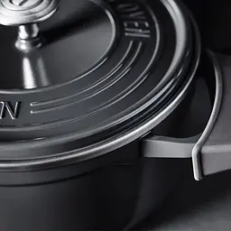 Гусятниця з кришкою GreenPan Featherweights 25 см 6,2 л з керамічним покриттям чорний (CC002222-001) - мініатюра 2