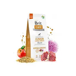 Сухий корм Brit Care Dog Hypoallergenic Junior Large Breed для молодих собак великих порід, гіпоалергенний з ягням, 12 кг - мініатюра 6