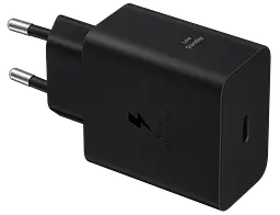 Мережевий зарядний пристрій Samsung 60W Power Adapter (w/o Cable) EP-T6010NBEGWW Black - мініатюра 2