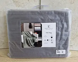 Турецьке вафельне покривало First Choice Sole 220x240 см Anthracite - мініатюра 7