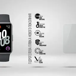 Плівка захисна Armorstandart Matte hydrogel Huawei Band 10 6 pcs (ARM92047) - мініатюра 2