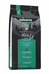 Сухий корм Chicopee (Чикопі) HNL Soft Adult Ostrich & Potato 12 кг для дорослих собак з страусом і картоплею