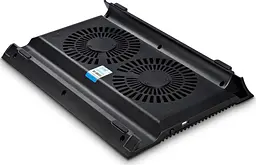 Охолоджувальна підставка для ноутбука DeepCool Aluminum N-8 Black 15-17.3 дюймів  - мініатюра 4