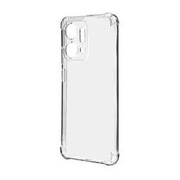 Прозрачный чехол для Honor X7a с защитой камеры и усиленными бортами, тонкий, силиконовый, бесцветный, ударопрочный, противоударный бампер с закрытой камерой, ArmorStandart (ARM69493)