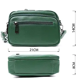 Жіноча шкіряна сумка Vintage 21х14х8 см sum0026587 - мініатюра 4