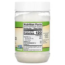 NOW Органічна Кокосова Олія, Virgin Coconut Oil - 355 мл - мініатюра 2