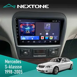 Штатна магнітола Mercedes-Benz S-Class (W220) 1998-2005 Nextone N902 CPL (2x32) Nextone (НФ-00004394)