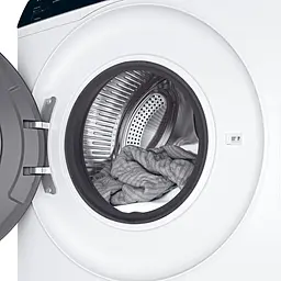 Пральна машина Haier фронтальна, 9кг, 1400, A, 55см, дисплей, пара, інвертор, білий (HW90-BP14939-S) - мініатюра 9