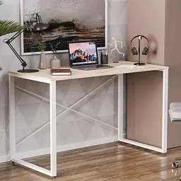 Письмовий стіл Ferrum-decor Серії Конект 75x120x60 білий ДСП Дуб Сан-Марино 16мм (FRD-104208)