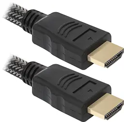 Кабель HDMI M-M, 3.0 м, V1.4, Defender, з феритами, чорний, HDMI-10PRO