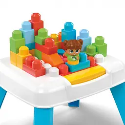 Розвиваючий конструктор-столик Mega Bloks, 25 деталей (HHM99) - мініатюра 6