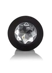 Анальна пробка Calexotics Petite Crystal Probe, 9.5 см (чорний) - мініатюра 4