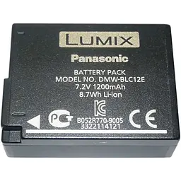 Акумулятор Panasonic DMW-BLC12 [170144] - мініатюра 2